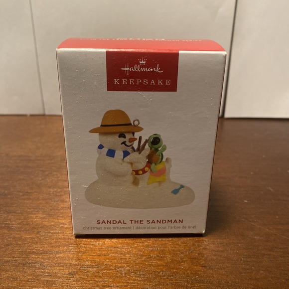 Hallmark Other - Hallmark Keepsake Christmas Ornament Sandal The Sandman Snowman 2023 Used‎